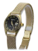 Gold men's watch Geneve ★ zlotychlopak.pl ★ Gold purity 585 333 Low Price!