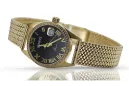 Gold men's watch Geneve ★ zlotychlopak.pl ★ Gold purity 585 333 Low Price!