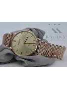 Gold men's watch Geneve ★ zlotychlopak.pl ★ Gold purity 585 333 Low Price!