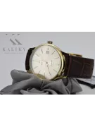 Желтый 14K 585 Золотые мужские Атлантические часы Seagold Automatic MW015Y (95744.65.31)