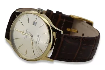 Žlutá 14K 585 Zlatá pánská Atlantic Watch Seagold Authomaticomomatické MW015Y (95744.65.31)