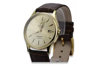 Žlutá 14K 585 Zlatá pánská Atlantic Watch Seagold Authomaticomomatické MW015Y (95744.65.31)