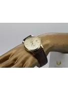 Жълти 14k 585 златни мъжки атлантически часовник Seagold Autholutic MW015Y (95744.65.31)