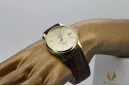 Жовтий 14k 585 золотих чоловіків Атлантичний годинник Seagold Authomatic mw015y