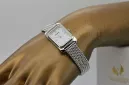 14K White Gold Square Women's Watch, lw003wdw