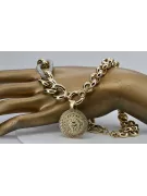 Colgante colgante de oro ★ zlotychlopak.pl ★ Gold Hallmark 585 333 Bajo precio