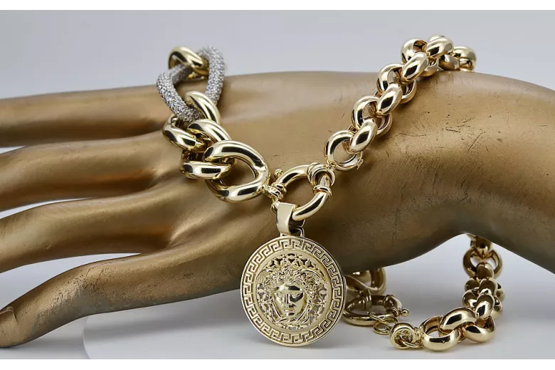 Gold pendant pendant ★ zlotychlopak.pl ★ Gold hallmark 585 333 low price