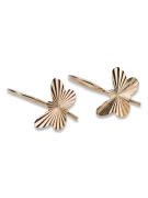 Boucles d'oreilles en or ★ https://zlotychlopak.pl/fr/ ★ Gold sample 585 333 Low price!