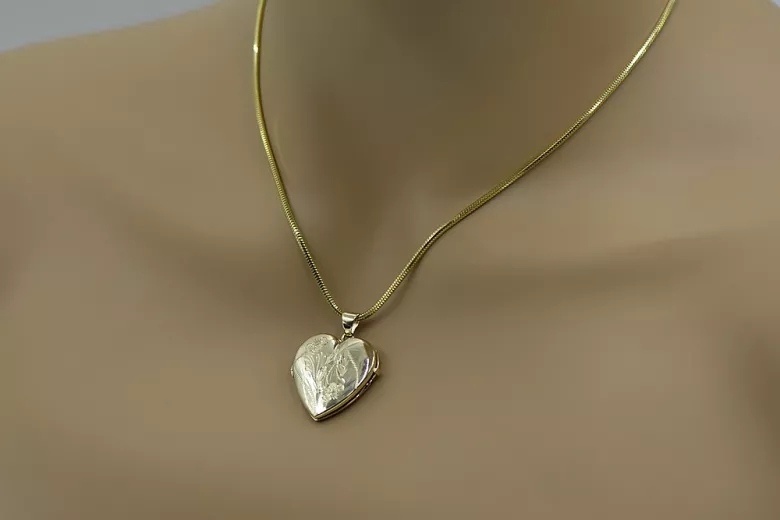 Pendentif en or ★ https://zlotychlopak.pl/fr/ ★ Échantillon d'or 585 333 prix bas