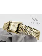 Gold men's watch Geneve ★ zlotychlopak.pl ★ Gold purity 585 333 Low Price!