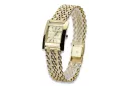 Gold men's watch Geneve ★ zlotychlopak.pl ★ Gold purity 585 333 Low Price!