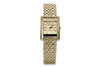 Gold men's watch Geneve ★ zlotychlopak.pl ★ Gold purity 585 333 Low Price!