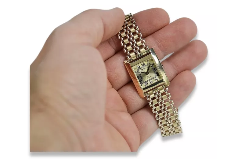 Reloj para hombres de oro Geneve ★ https://zlotychlopak.pl/es/ ★ Pureza de oro 585 333 Precio bajo!