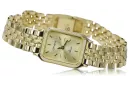 Gold men's watch Geneve ★ zlotychlopak.pl ★ Gold purity 585 333 Low Price!