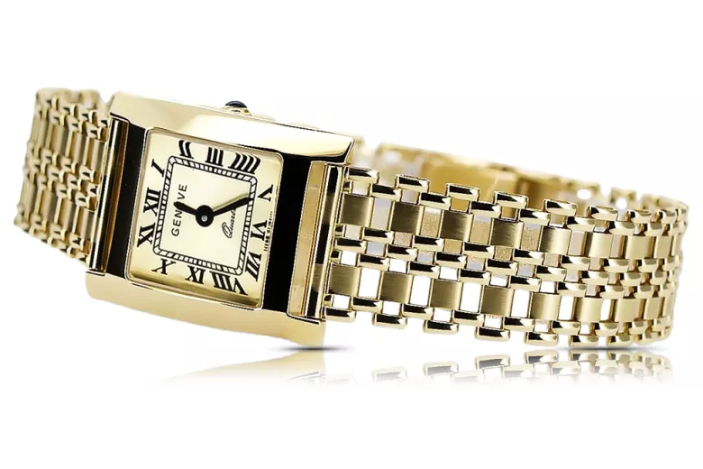 Gold men's watch Geneve ★ https://zlotychlopak.pl/ru/ ★ Золотая чистота 585 333 Низкая Цена!