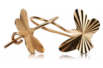 Pendientes de oro ★ https://zlotychlopak.pl/es/ ★ Muestra de oro 585 333 Precio bajo!
