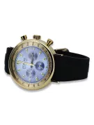 copie de jaune 14k 585 or hommes belle Geneve montre mw012y-y