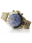 Gold men's watch Geneve ★ zlotychlopak.pl ★ Gold purity 585 333 Low Price!