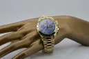 Gold men's watch Geneve ★ zlotychlopak.pl ★ Gold purity 585 333 Low Price!