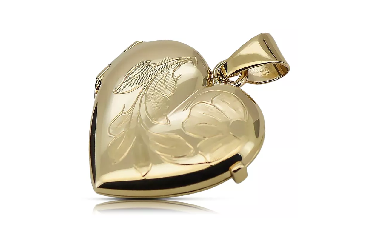 Pendentif en or ★ https://zlotychlopak.pl/fr/ ★ Échantillon d'or 585 333 prix bas