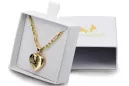 Gold pendant pendant ★ zlotychlopak.pl ★ Gold hallmark 585 333 low price