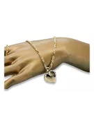 Gold pendant pendant ★ zlotychlopak.pl ★ Gold hallmark 585 333 low price