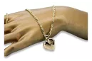 Gold pendant pendant ★ zlotychlopak.pl ★ Gold hallmark 585 333 low price