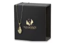 Gold pendant pendant ★ zlotychlopak.pl ★ Gold hallmark 585 333 low price