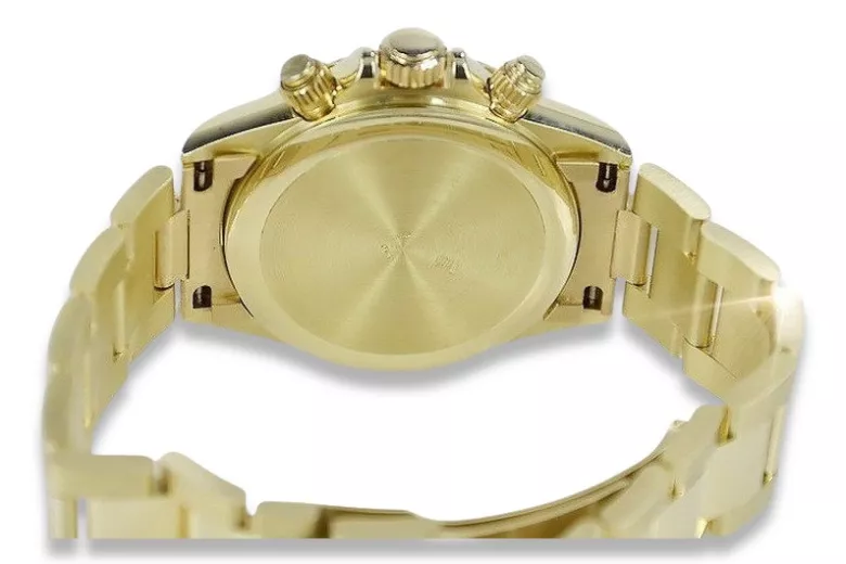 Reloj de oro para hombre Geneve ★ https://zlotychlopak.pl/es/ ★ Pureza del oro 585 333 ¡Precio bajo!