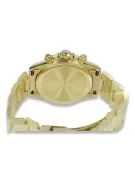 Gold men's watch Geneve ★ zlotychlopak.pl ★ Gold purity 585 333 Low Price!