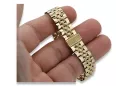 Gold men's watch Geneve ★ zlotychlopak.pl ★ Gold purity 585 333 Low Price!