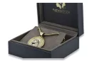 Jezus medallion & 14k gold hammer chain pj005yw20&cc047yw60