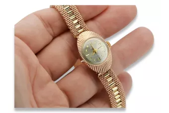 Gold ladies watch ★ zlotychlopak.pl ★ Gold purity 585 333 Low price!