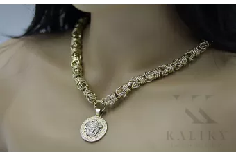 Colgante de oro colgante ★ https://zlotychlopak.pl/es/ ★ Marca del oro 585 333 bajo precio