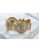 Pulsera de oro rosa amarilla ★ russiangold.com ★ Oro 585 333 Precio bajo