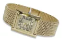 Gold men's watch Geneve ★ zlotychlopak.pl ★ Gold purity 585 333 Low Price!