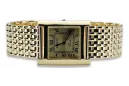 Gold men's watch Geneve ★ zlotychlopak.pl ★ Gold purity 585 333 Low Price!