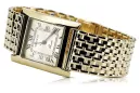 Gold men's watch Geneve ★ zlotychlopak.pl ★ Gold purity 585 333 Low Price!