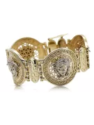 Gelbe Roségold Armband ★ russiangold.com ★ Gold 585 333 Niedriger Preis