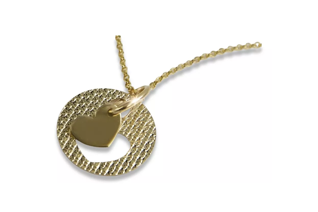 Gold pendant pendant ★ zlotychlopak.pl ★ Gold hallmark 585 333 low price