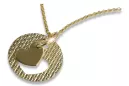 Gold pendant pendant ★ zlotychlopak.pl ★ Gold hallmark 585 333 low price