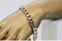 Pulsera de oro rosa amarilla ★ russiangold.com ★ Oro 585 333 Precio bajo