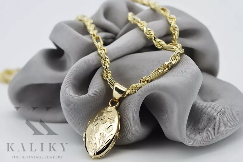 Золота підвіска ручна ручка ★ Zlotychlopak.pl ★ Gold hallmark 585 333 низька ціна