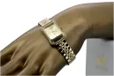 Gold men's watch Geneve ★ zlotychlopak.pl ★ Gold purity 585 333 Low Price!