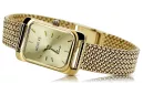 Gold men's watch Geneve ★ zlotychlopak.pl ★ Gold purity 585 333 Low Price!