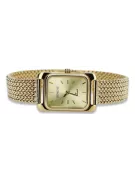 Gold men's watch Geneve ★ zlotychlopak.pl ★ Gold purity 585 333 Low Price!