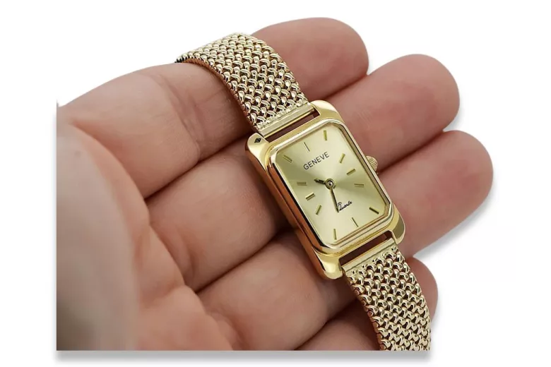 Gold men's watch Geneve ★ https://zlotychlopak.pl/ru/ ★ Золотая чистота 585 333 Низкая Цена!