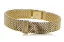 Gold men's watch Geneve ★ zlotychlopak.pl ★ Gold purity 585 333 Low Price!