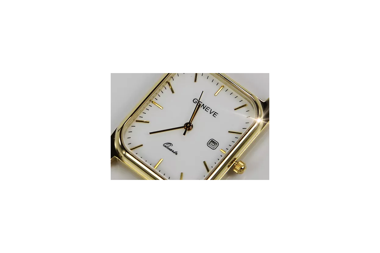 Goldene Herrenuhr Geneve ★ https://zlotychlopak.pl/de/ ★ Goldreinheit 585 333 Niedriger Preis!