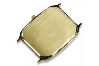 Gold men's watch Geneve ★ zlotychlopak.pl ★ Gold purity 585 333 Low Price!